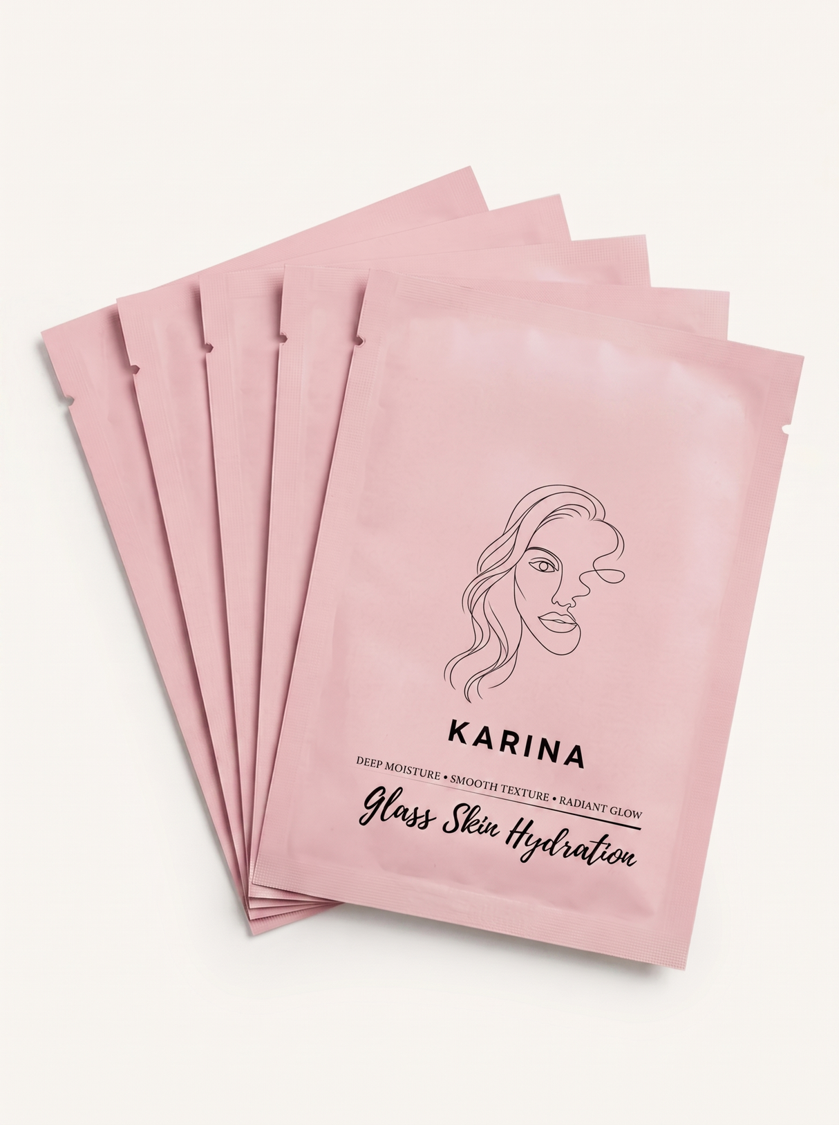 Karina’s Signature Glass Skin Mask - 5 Pack